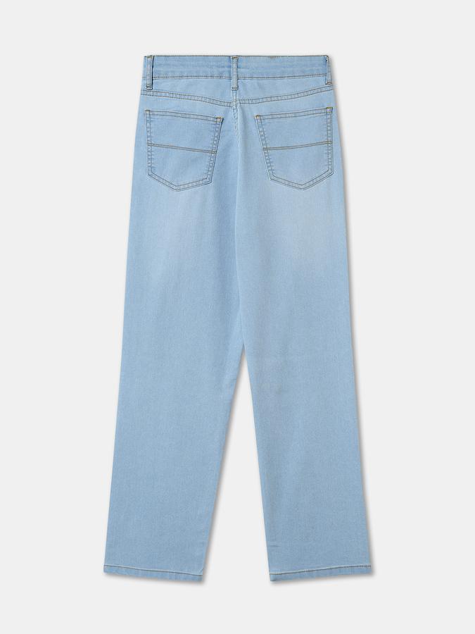 Girls Blend Regular Fit Mid-Rise Clean Look Jeans