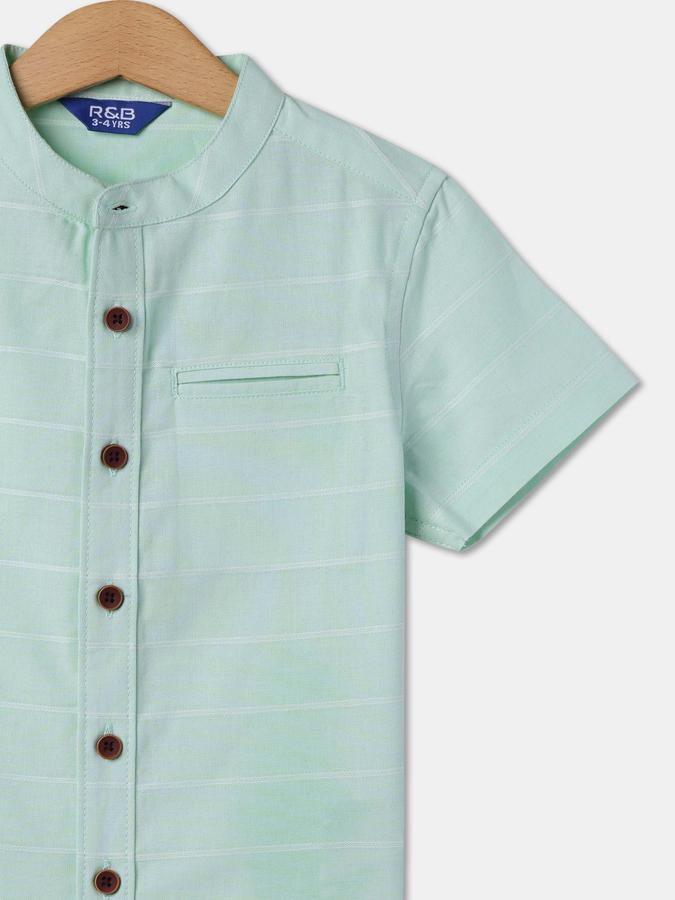 R&B Boys Green Shirts image number 2
