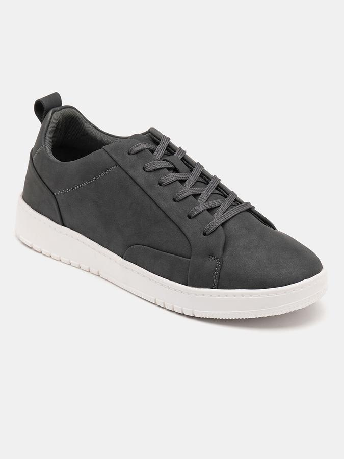 R&B Men Grey Casual Shoes image number 2