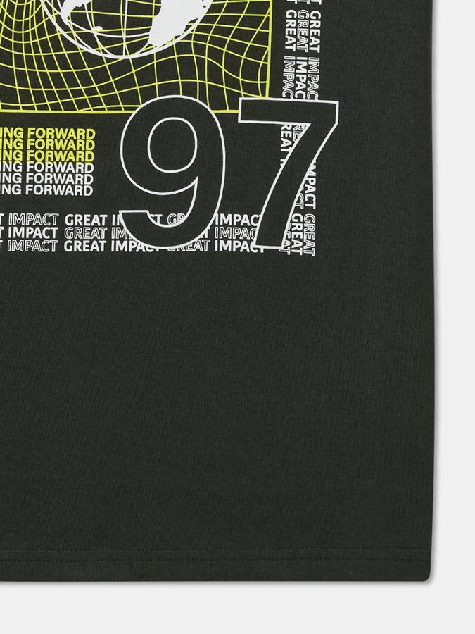 Boys Regular Fit Short Sleeve Crew Neck T-Shirt