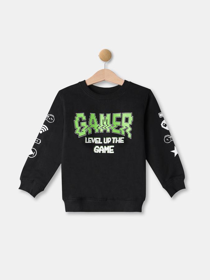 R&B Boys Black Sweatshirts & Hoodies