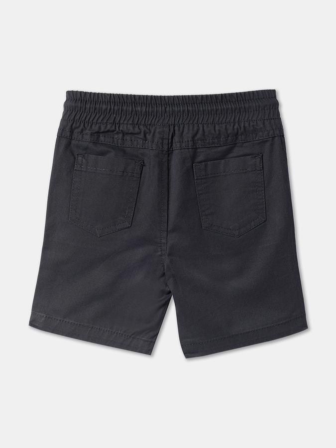 Boys Regular Fit Flat-Front Shorts image number 1