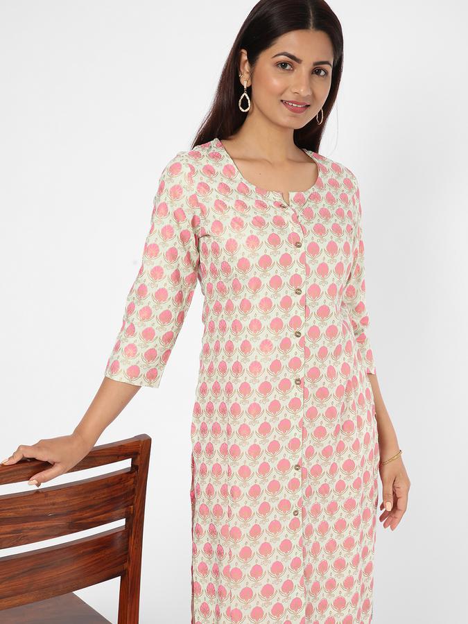 R&B Women Green Kurta