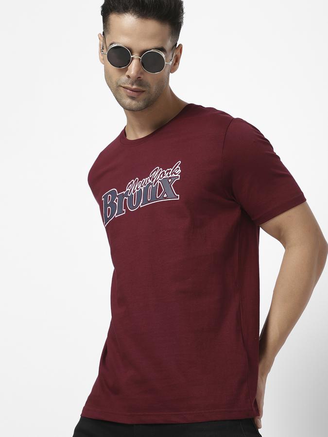 R&B Men Maroon T-Shirts image number 0