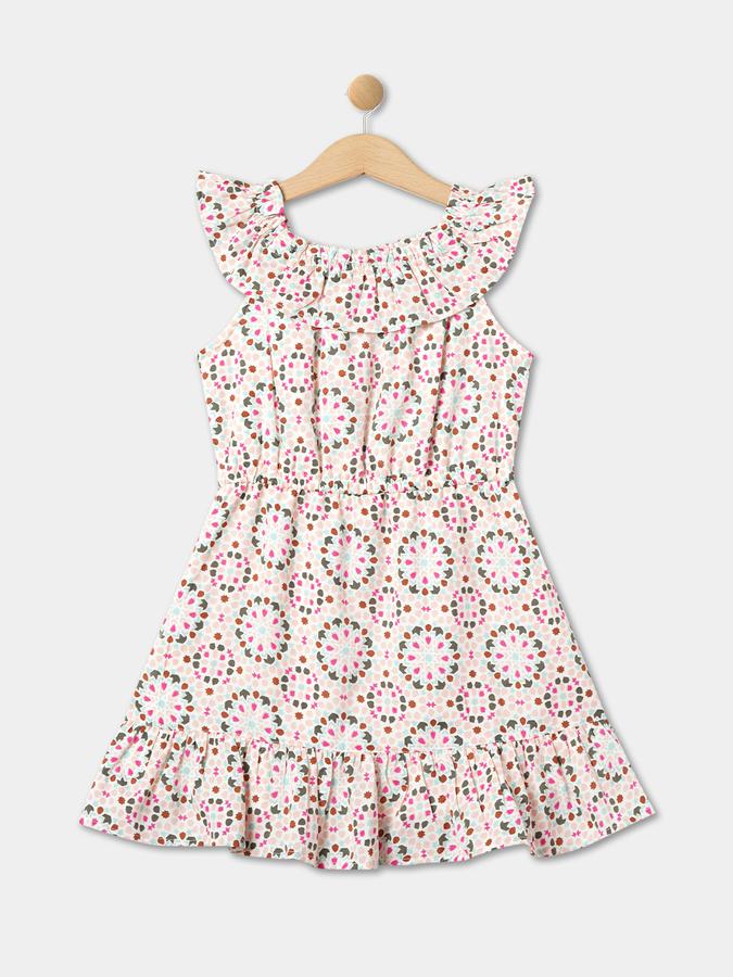 R&B Girls Pink Casual Dresses image number 0