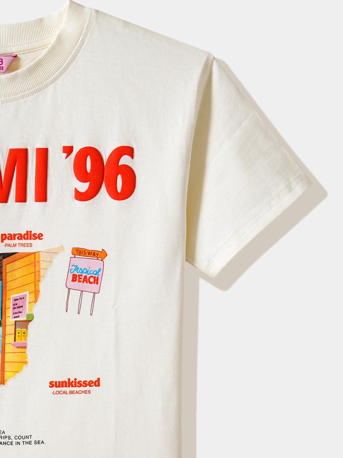 Girls Cotton Regular Fit Crew Neck Short Sleeve Graphic Top