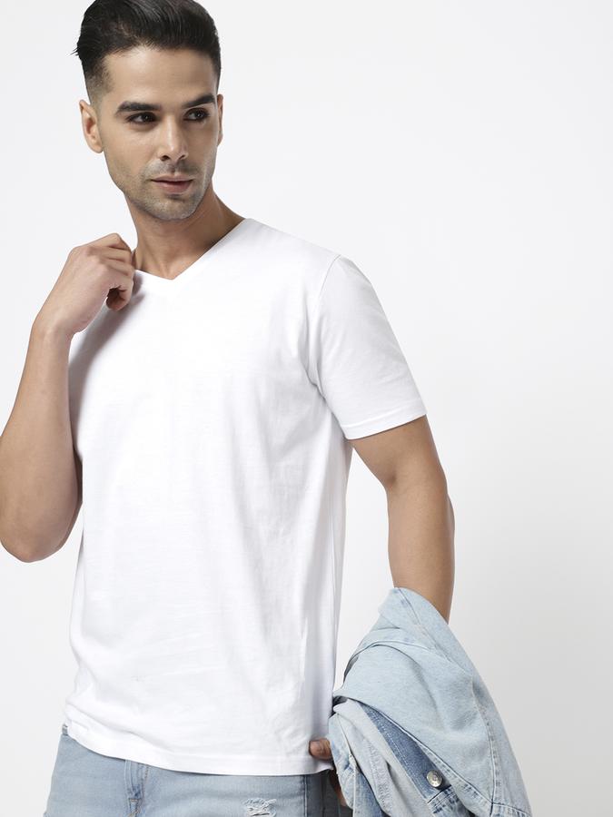 R&B Men White T-Shirts image number 0