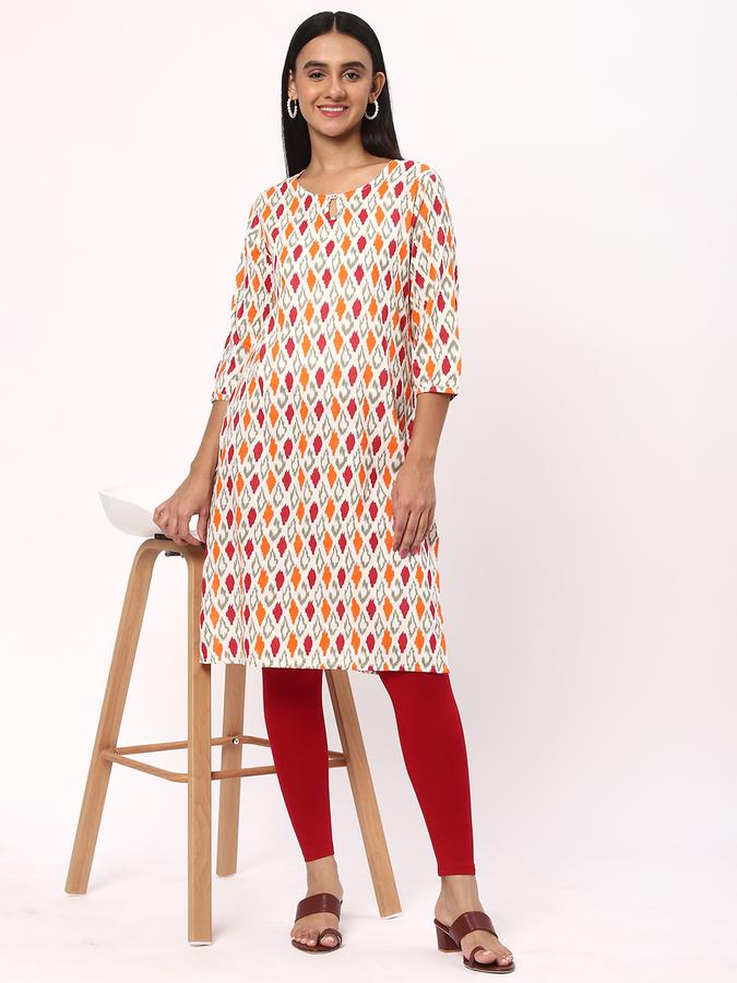 Womens Ethnic Leggings image number 1