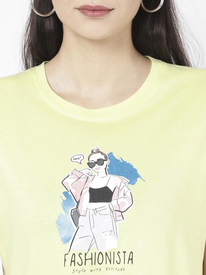 R&B Yellow Women Tops & T-Shirts image number 3