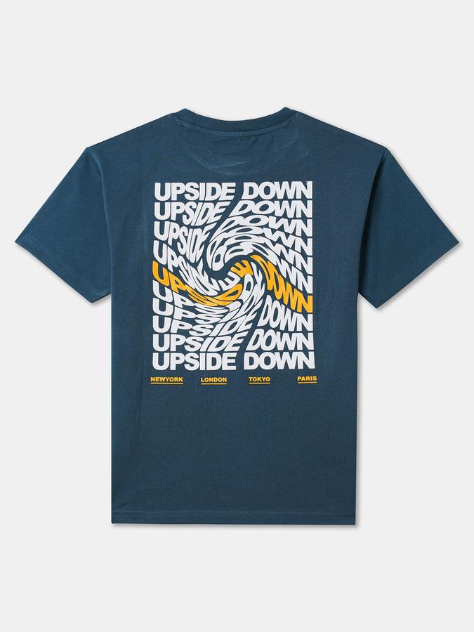 Boys Graphic Print Pure Cotton Regular T Shirt image number 1