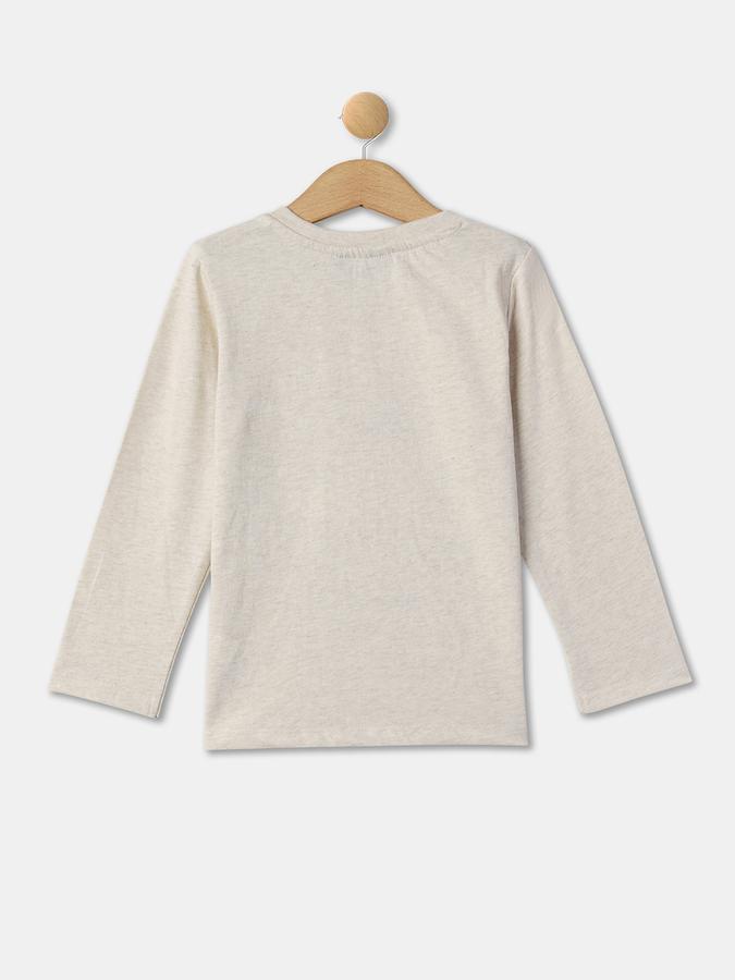 Boys Graphic Print Regular Fit Round-Neck T-Shirt image number 1