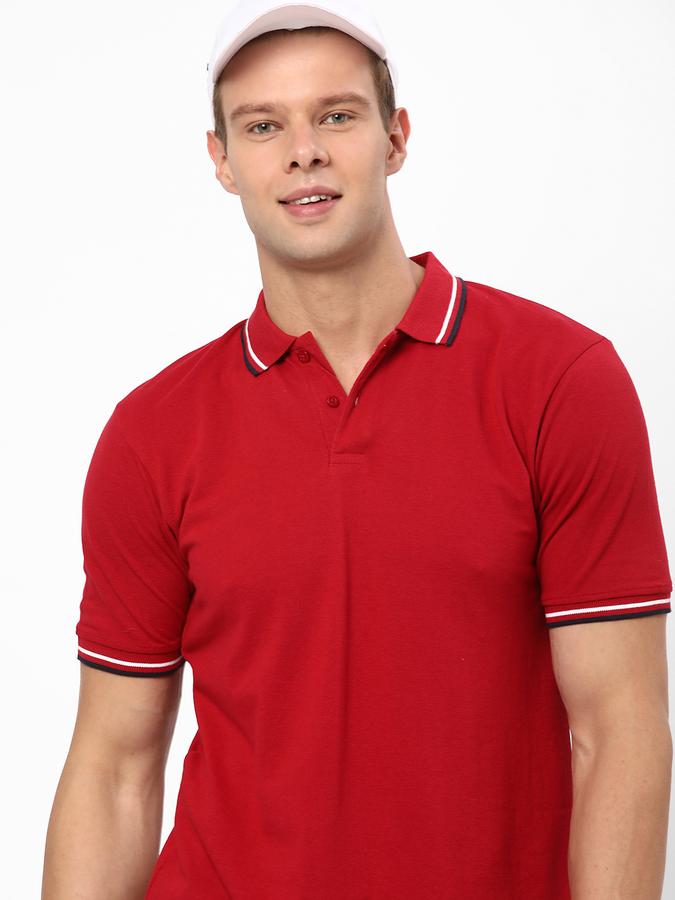 R&B Men Red T-Shirts