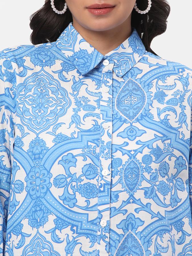 Women Floral Print Tunic image number 3
