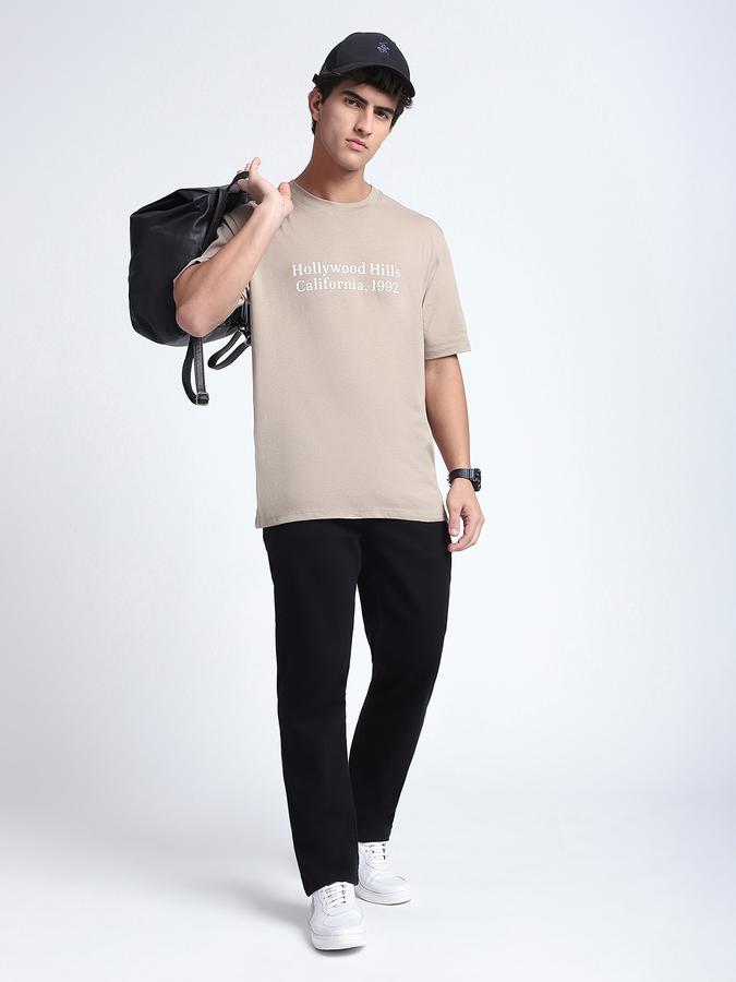R&B Men's Sand Printed T-Shirt
