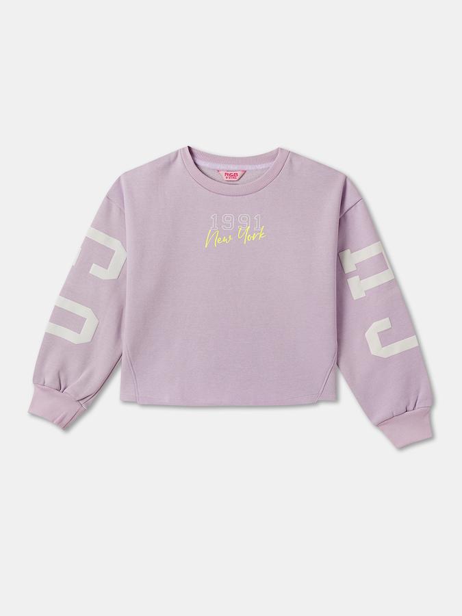 Girls Casual Sweatshirt Trouser image number 2