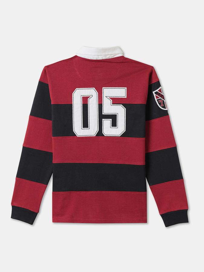 Boys Colorblock Pure Cotton Regular T Shirt image number 1