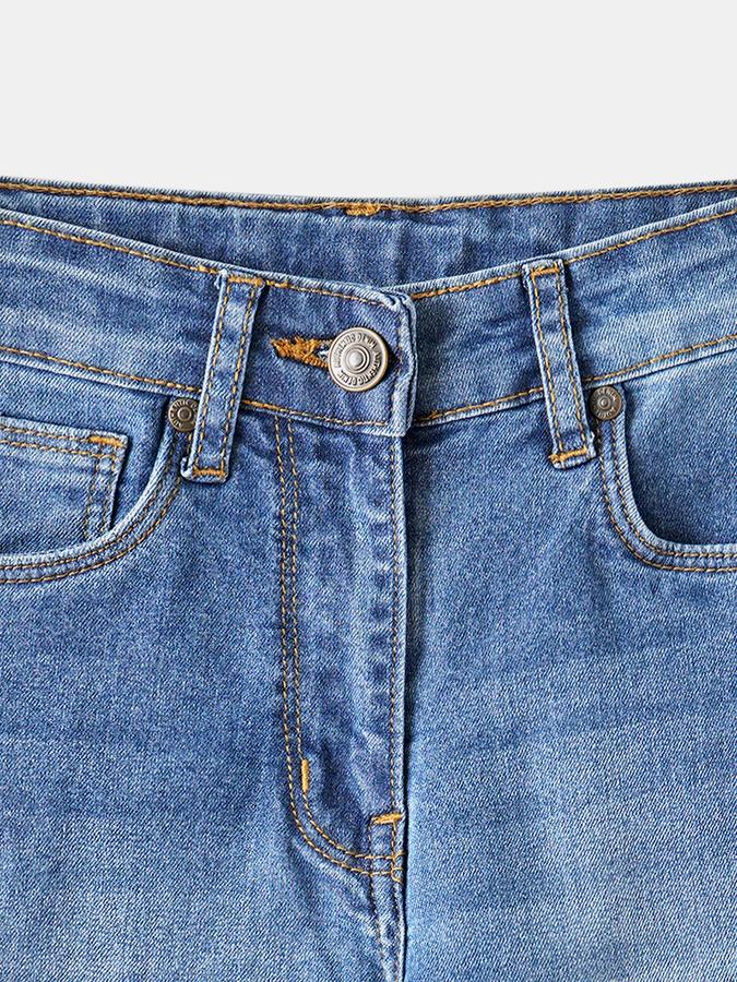 Girls Solid Jeans image number 3