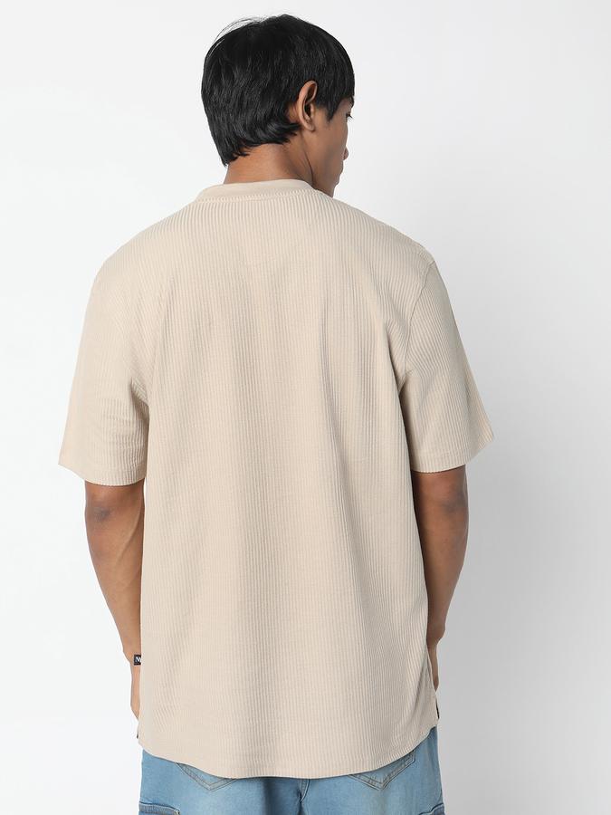 Solid Regular Fit T-shirt image number 3