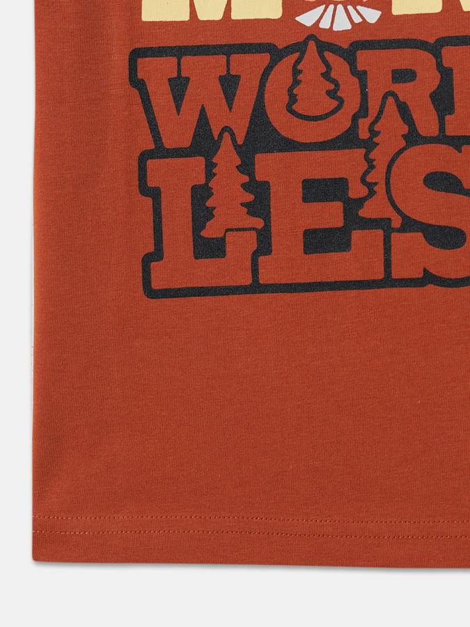 Boys Graphic Print Pure Cotton Regular T Shirt image number 3
