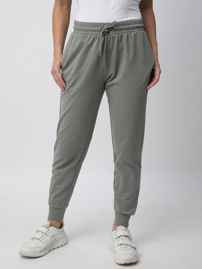 Women Fitted Cotton Joggers image number 0