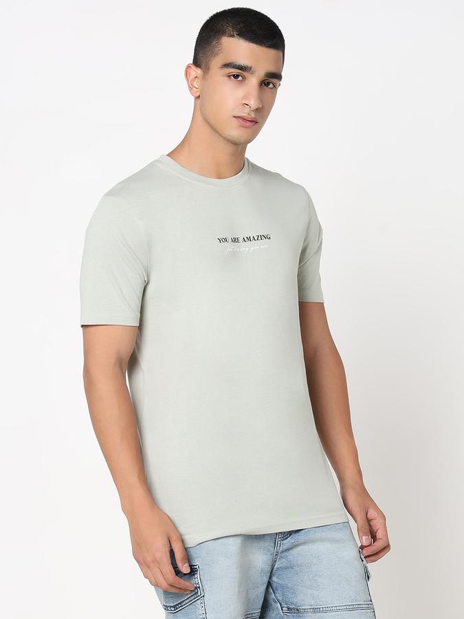 MENS Short Sleeves CREW NECK GRAPHIC TEES image number 3