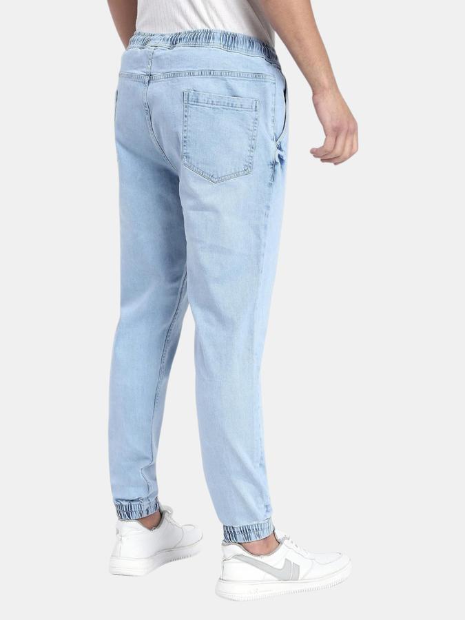 R&B Blue Relaxed Fit Men Mid Rise Jeans