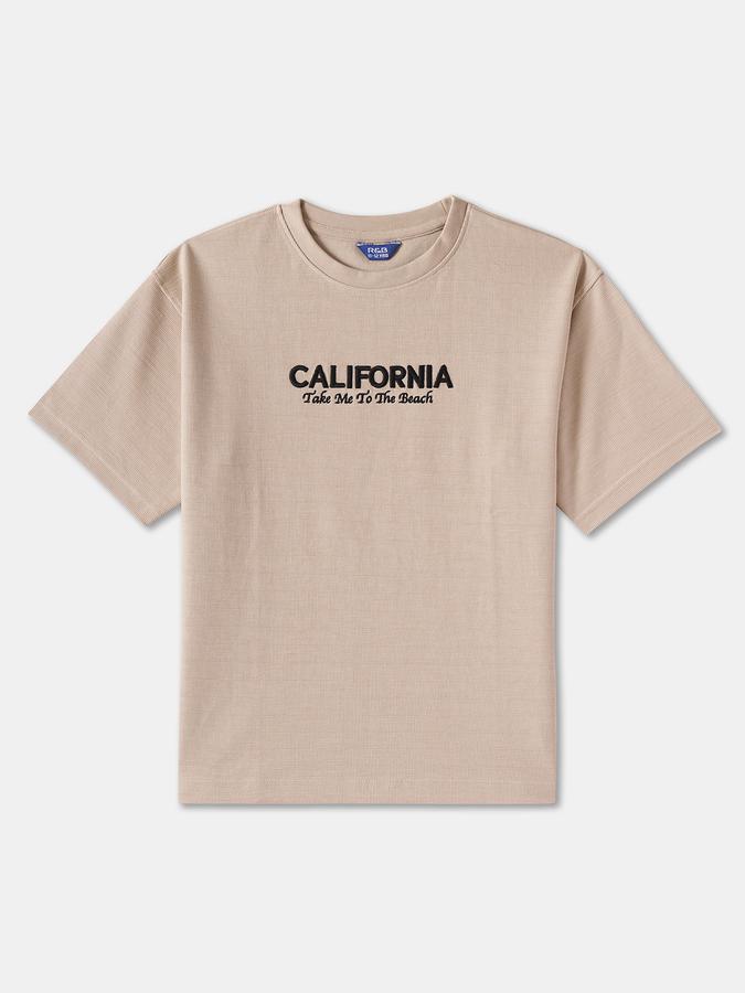 Boys Regular Fit Short Sleeve Crew Neck T-Shirt