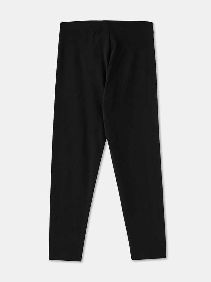 R&B GIRLS Mid-Rise Printed Leggings image number 1