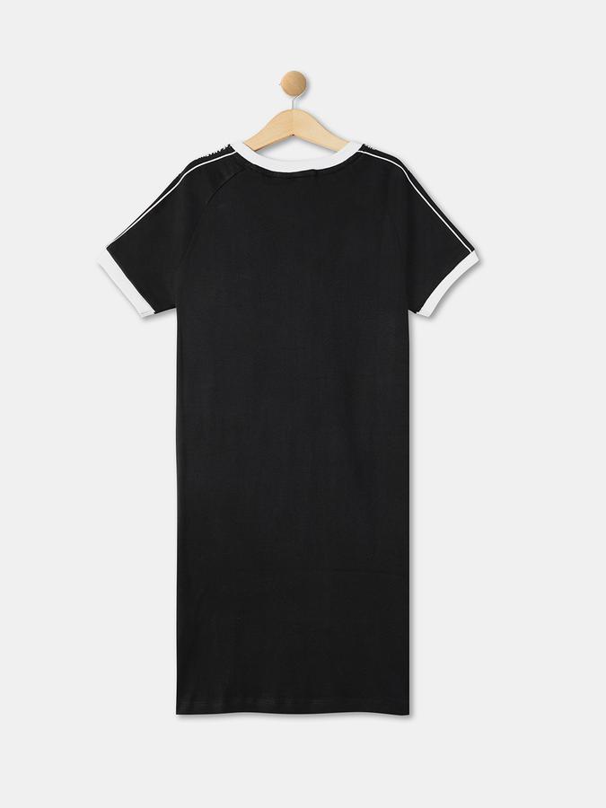 R&B Girl's Graphic Knit Dress image number 1