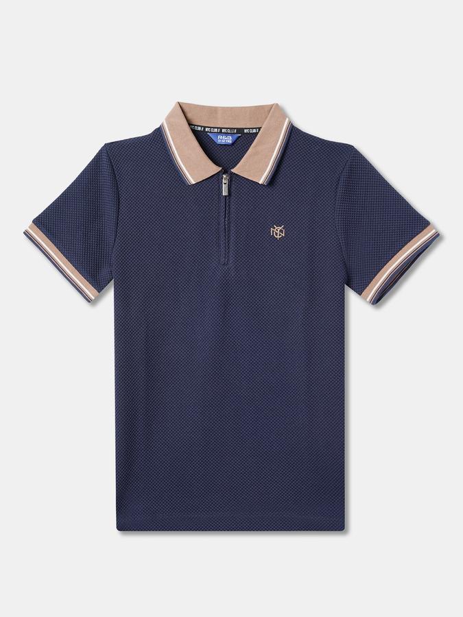 Boys Ribbed T-Shirt & Shorts Set image number 2
