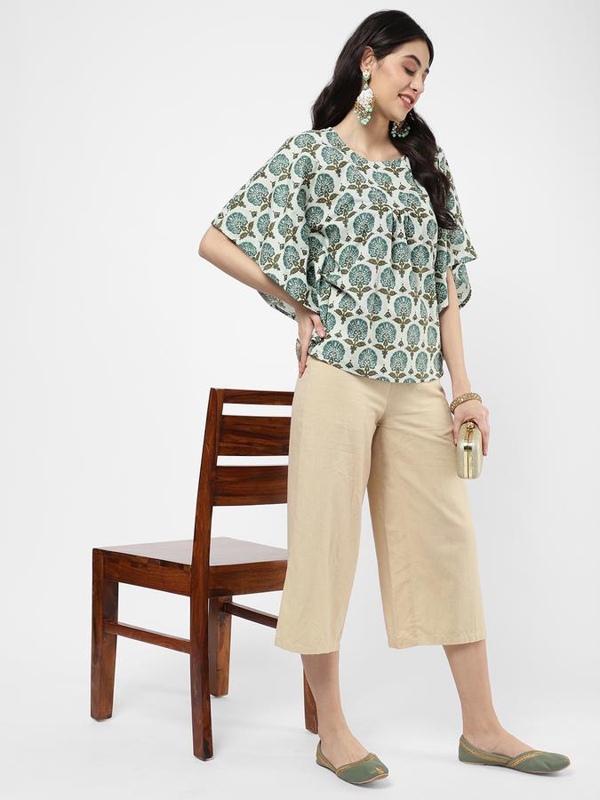 R&B Women Beige Tops & Kurtis image number 1