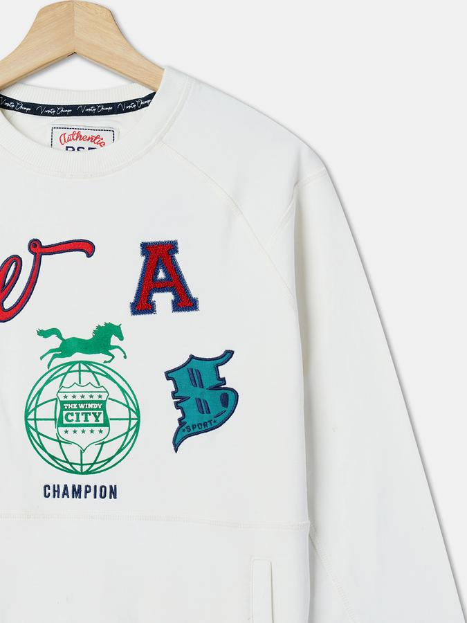 Boys Cotton Regular Fit Sweatshirt image number 2