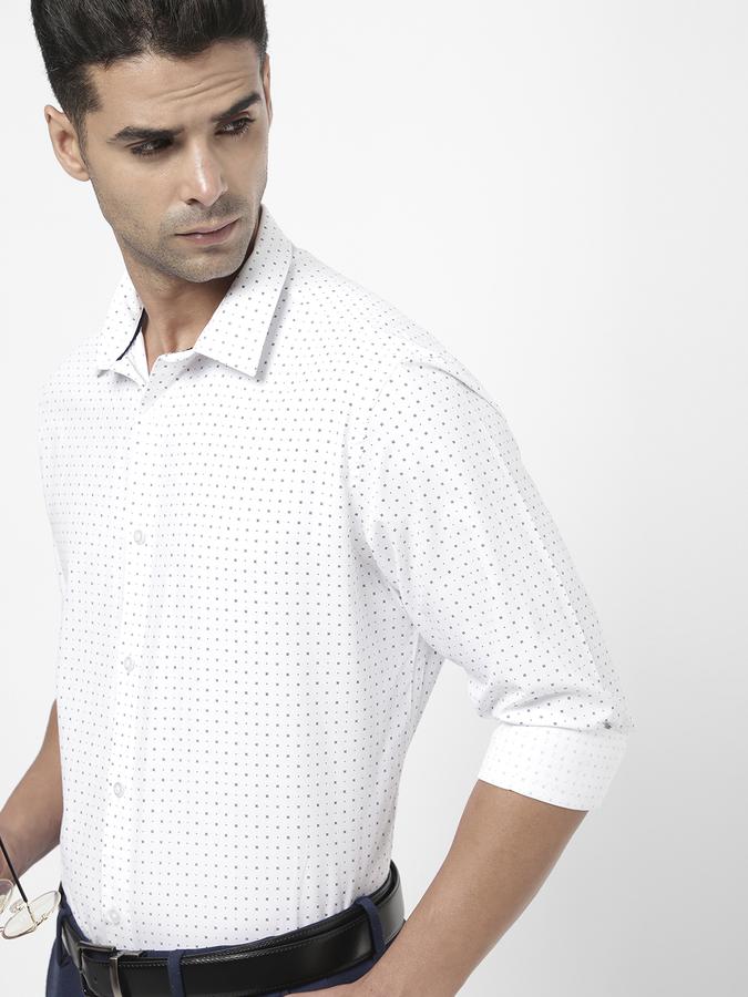 R&B White Men Formal Shirts