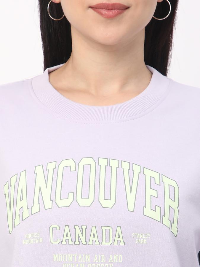 Full Sleeve Graphic Print Women Sweatshirt image number 3