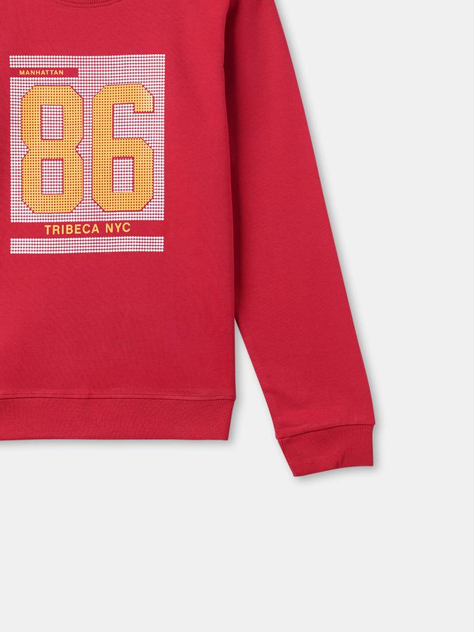 R&B Boys Red Sweatshirts & Hoodies image number 3