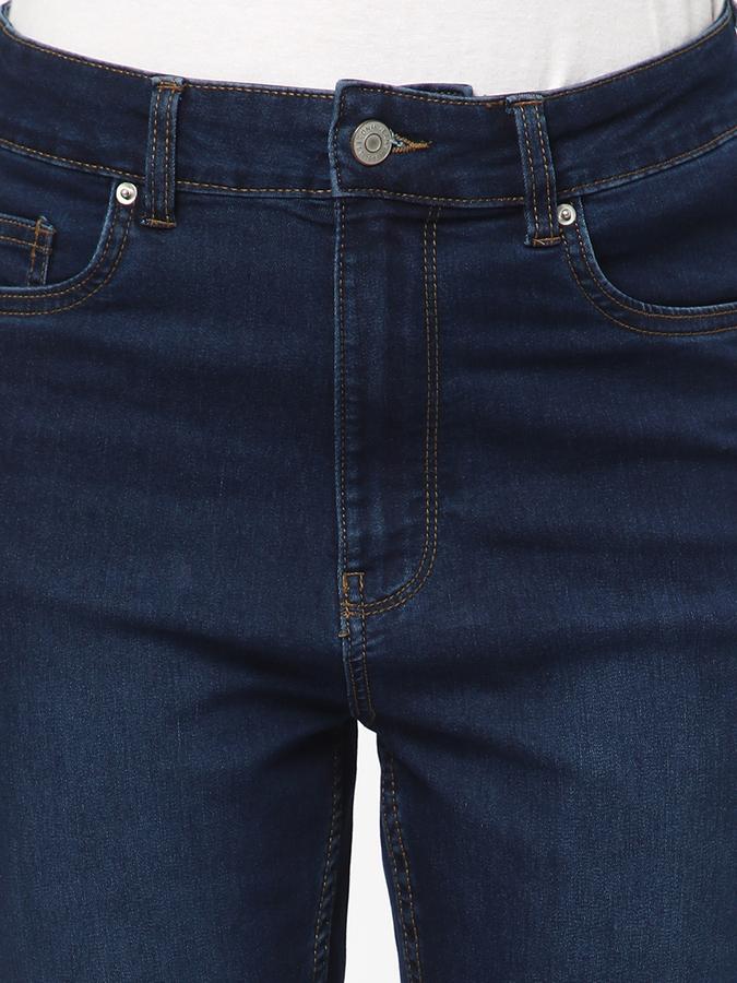 Women Mid-Wash Skinny Fit Jeggings image number 3