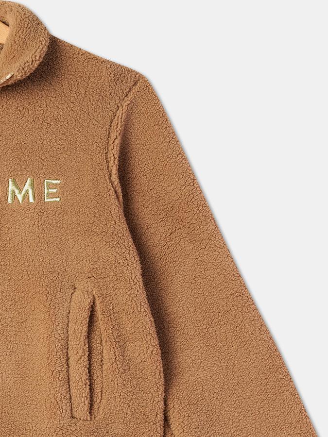 Girls Polyester Regular Fit Crew Neck Pullover Solid Sweatshirt