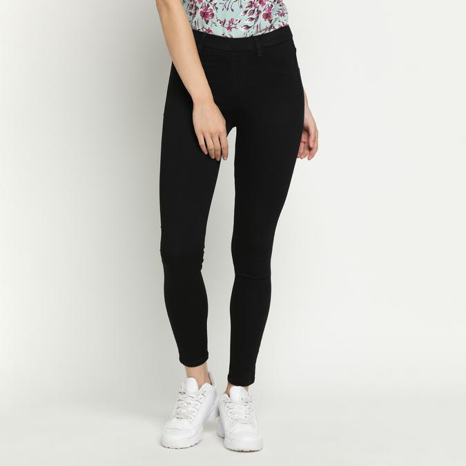 R&B Ankle length Black Jeans