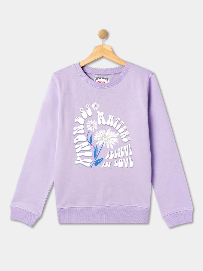 R&B Girls Purple Sweatshirts