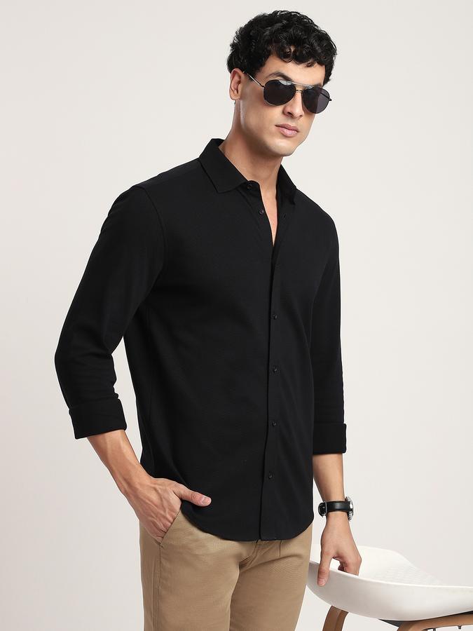 R&B Men's Black Shirt