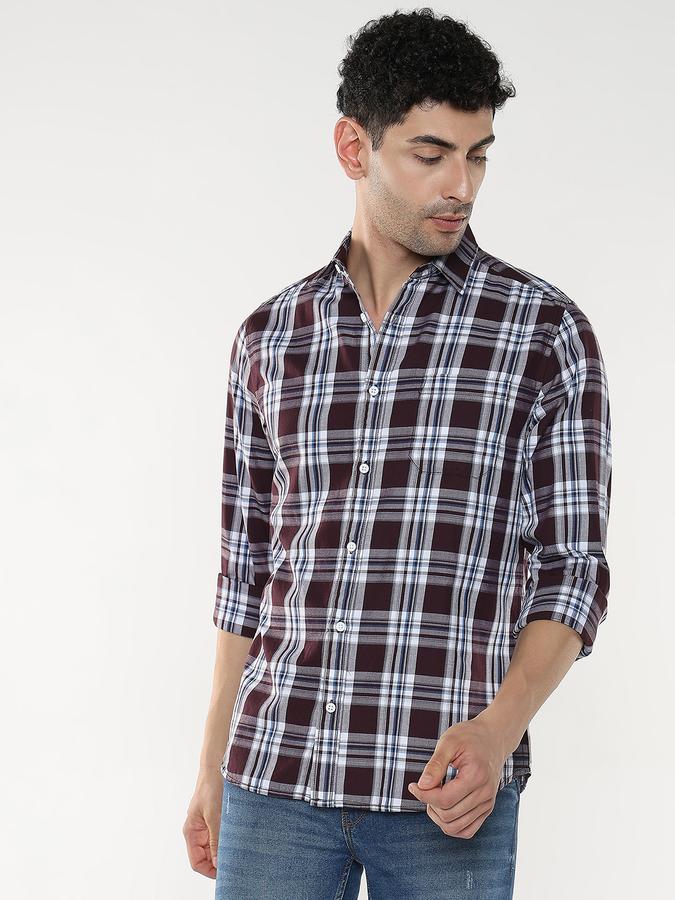 Men Checkered Casual Shirt
