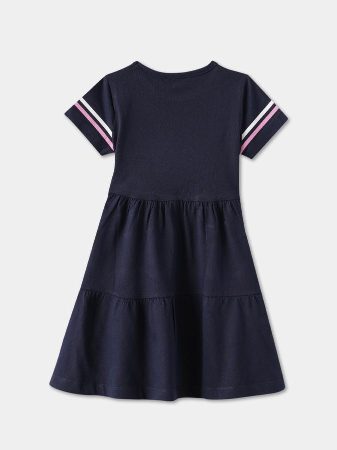 Girls Midi/Knee Length Casual Dress  image number 1
