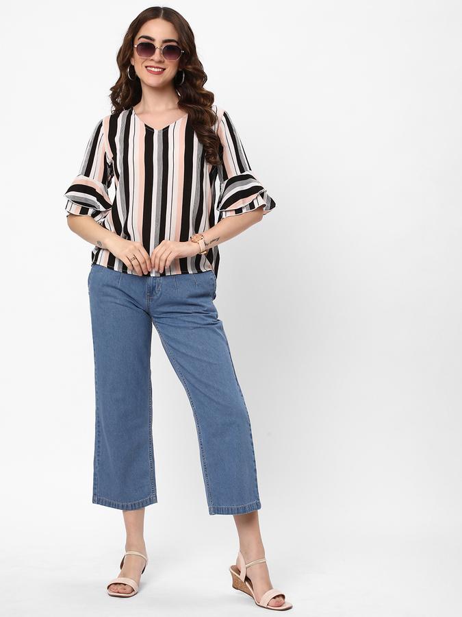 Women Printed Regular Fit Top image number 1