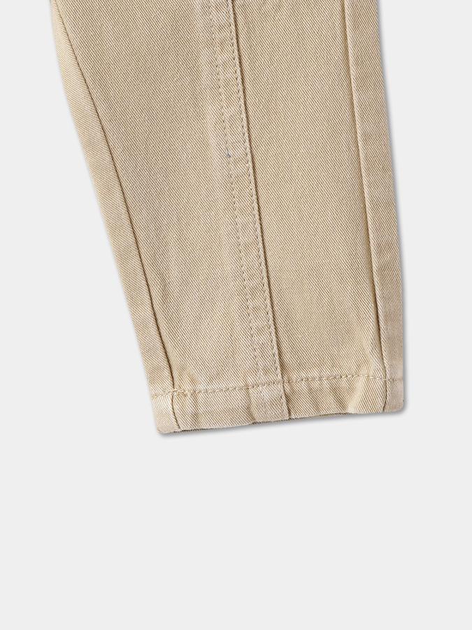 Boys Relaxed Fit Elastic Waist Panelled Trouser