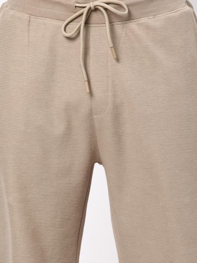 Flat-Front Shorts with Drawstring Waist image number 3