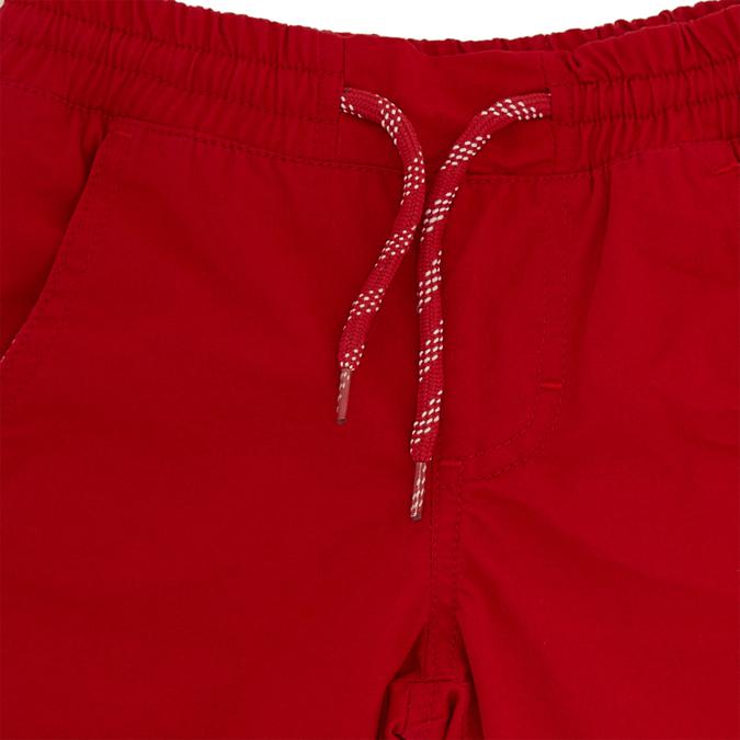 R&B Cropped Length Red shorts image number 2