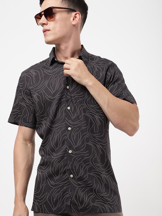 R&B Black Men Casual Shirts