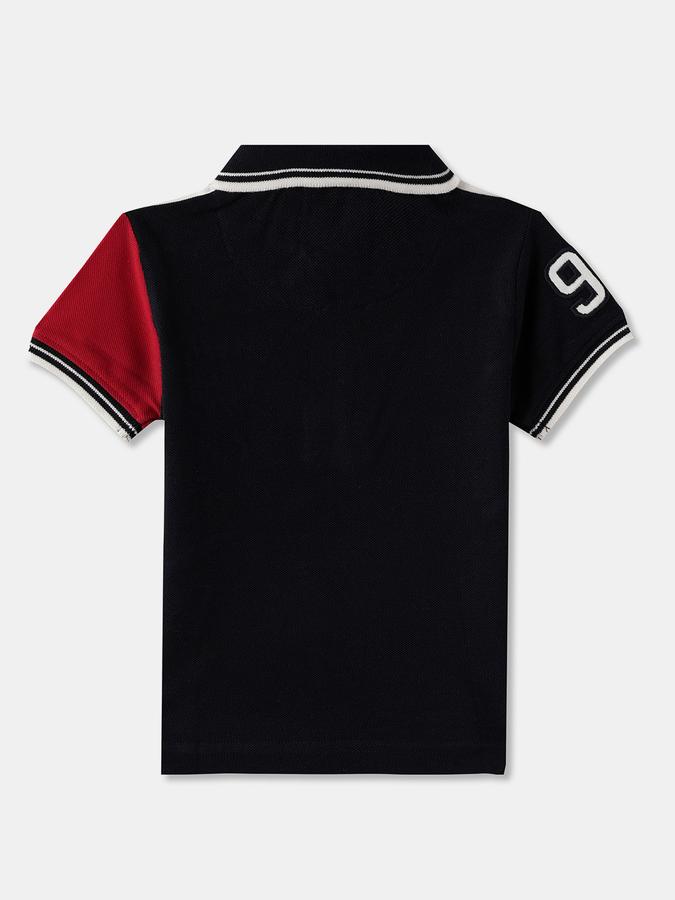 Baby Boys Colorblock Pure Cotton Oversized T Shirt image number 1