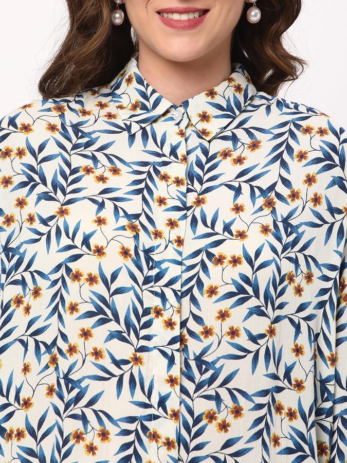 Women Printed Regular Fit Top image number 3