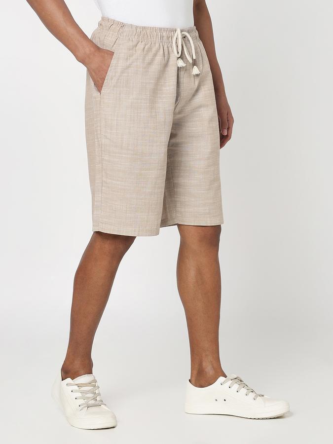 Solid Men Regular Shorts image number 3